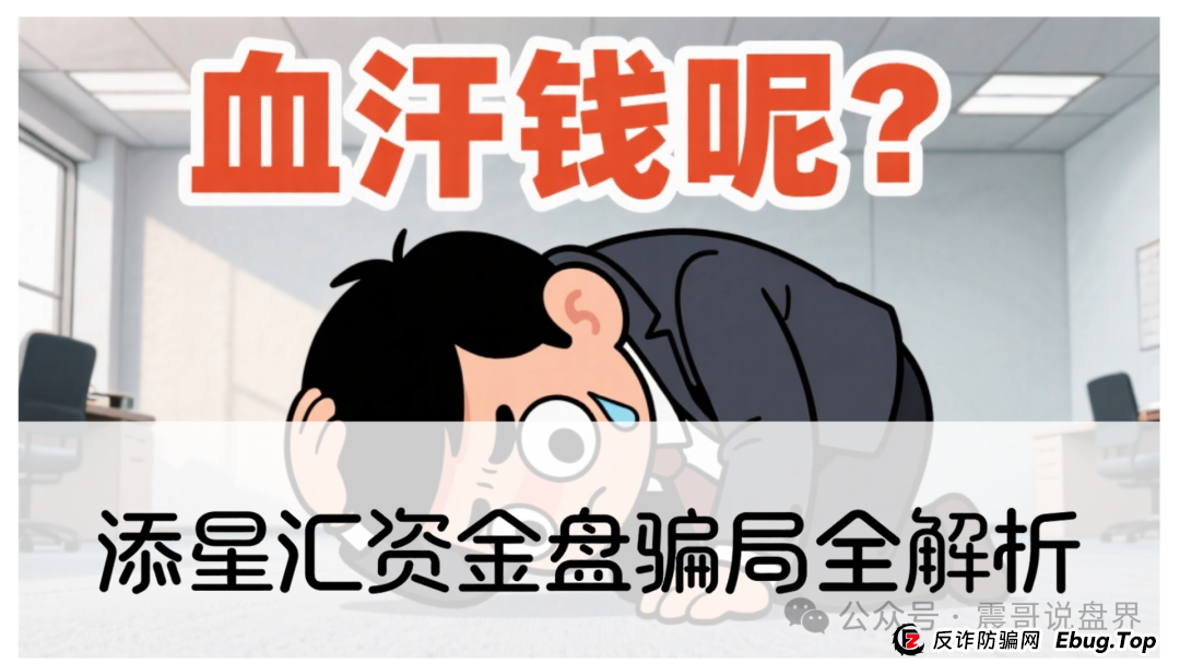 震哥深度起底：添星汇资金盘骗局全解析，高收益幌子下的收割陷阱(1)
