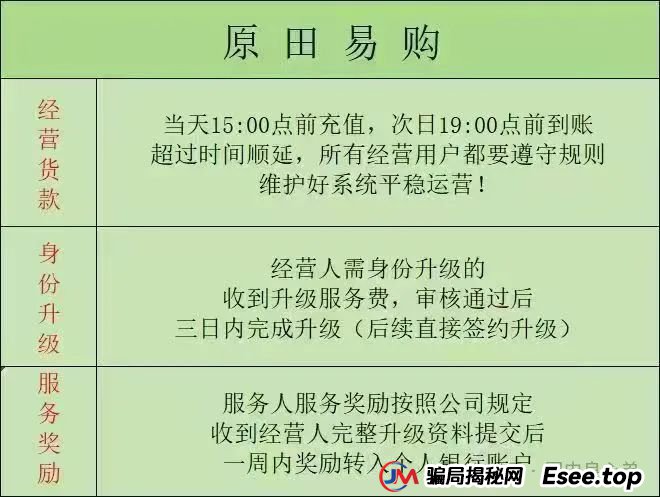 原田易购被国家认可了吗？警惕：原田易购表面是商城电商平台，实则是互助骗局(9)