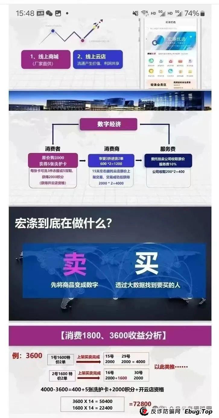 骗局揭秘：【宏涤洗衣】实为 “资金盘”，疯狂拉人头后，三十万会员正踩在 “爆雷” 边缘(3)