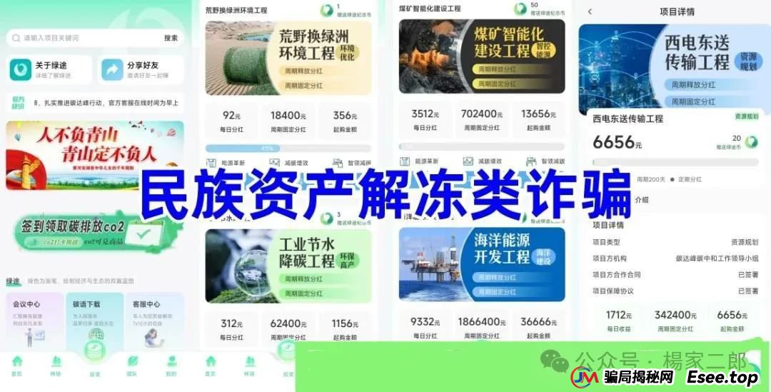 今日曝光打着＂碳达峰、碳中和＂名义的资金盘骗局＂绿途app＂(1)