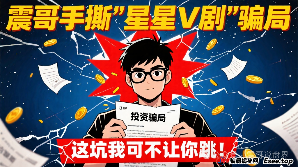 震哥手撕＂星星V剧＂骗局：这坑我可不让你跳！(1)