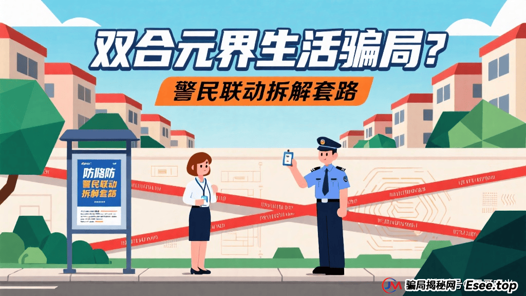 双合元界生活骗局？社区网格员协同民警劝阻骗局