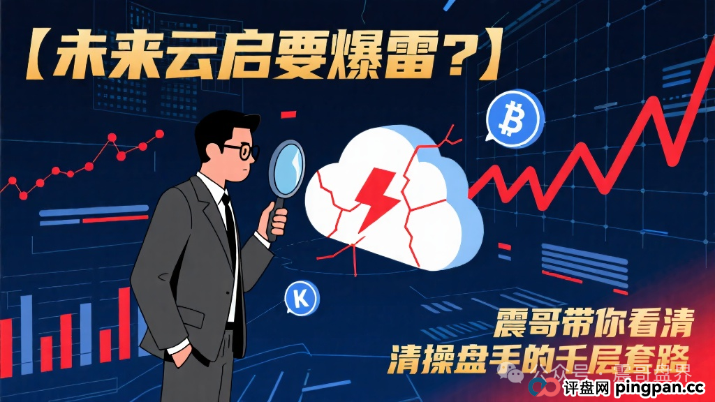 【未来云启要爆雷？】震哥带你看清操盘手的千层套路(1)