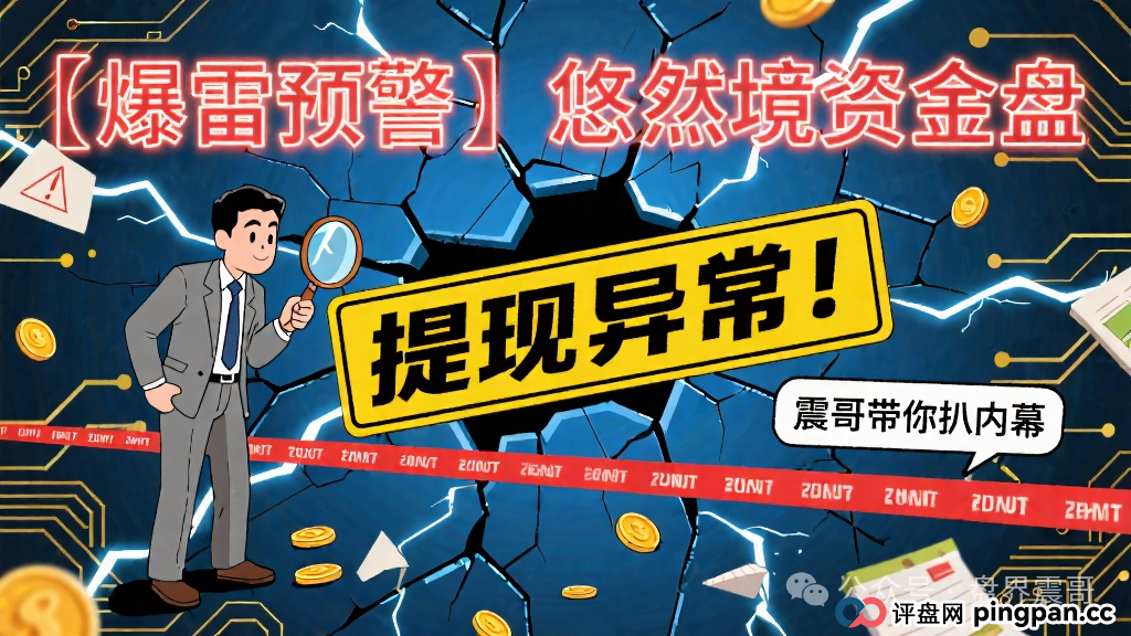 【爆雷预警】悠然境资金盘提现异常！震哥带你扒内幕(1)