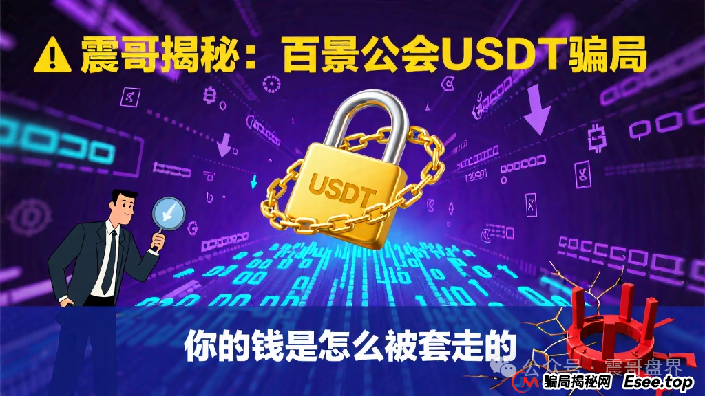 震哥揭秘：百景公会USDT骗局，你的钱是怎么被套走的(1)
