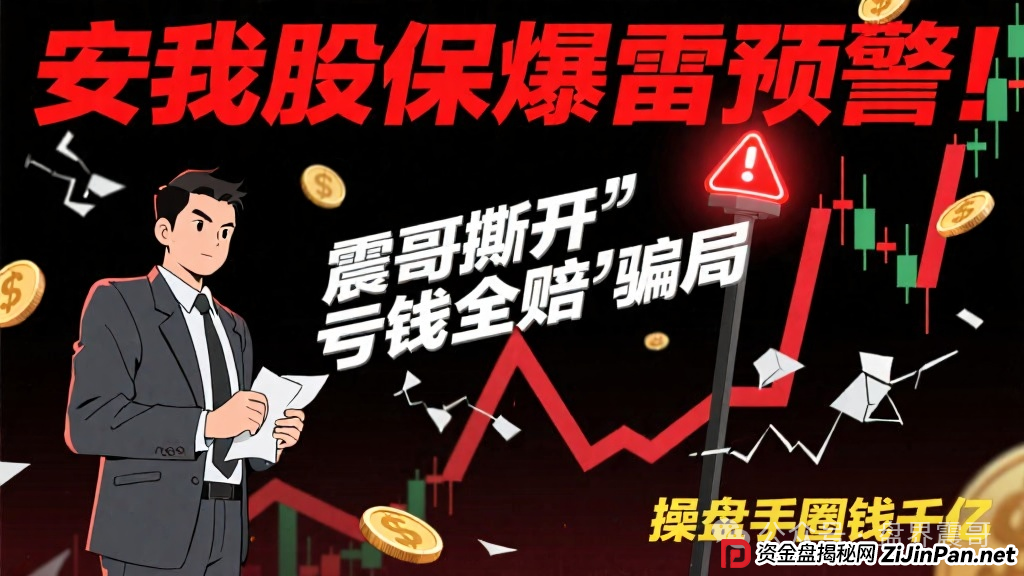 安我股保爆雷预警！震哥撕开“亏钱全赔”骗局，操盘手圈钱千亿(1)