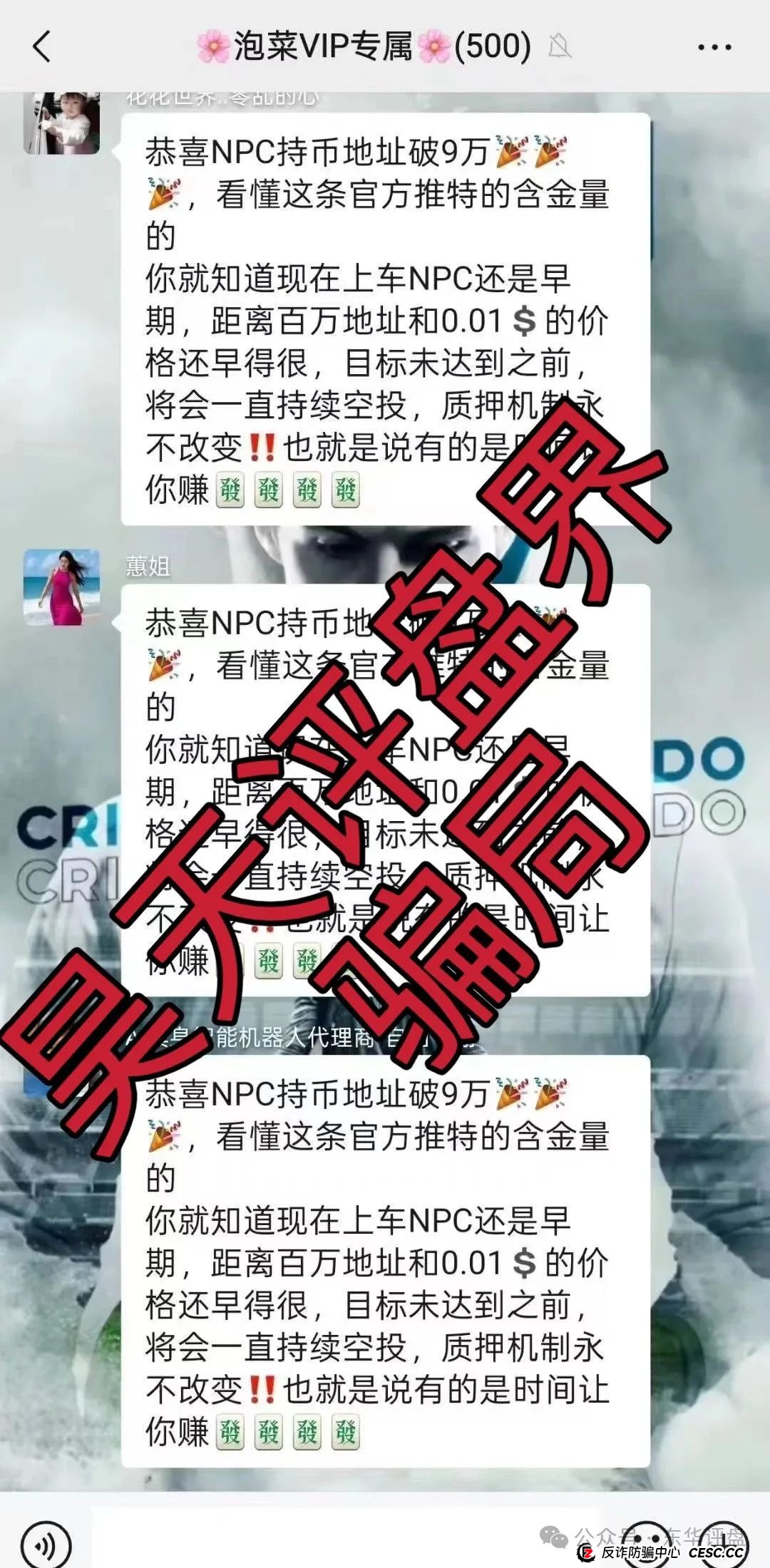 NPC2.0和NPCWG空气币分红质押类资金盘骗局又来割韭菜了，目前9万会员，大团队已经撤离，高度预警，即将再次收割，崩盘跑路！(6)