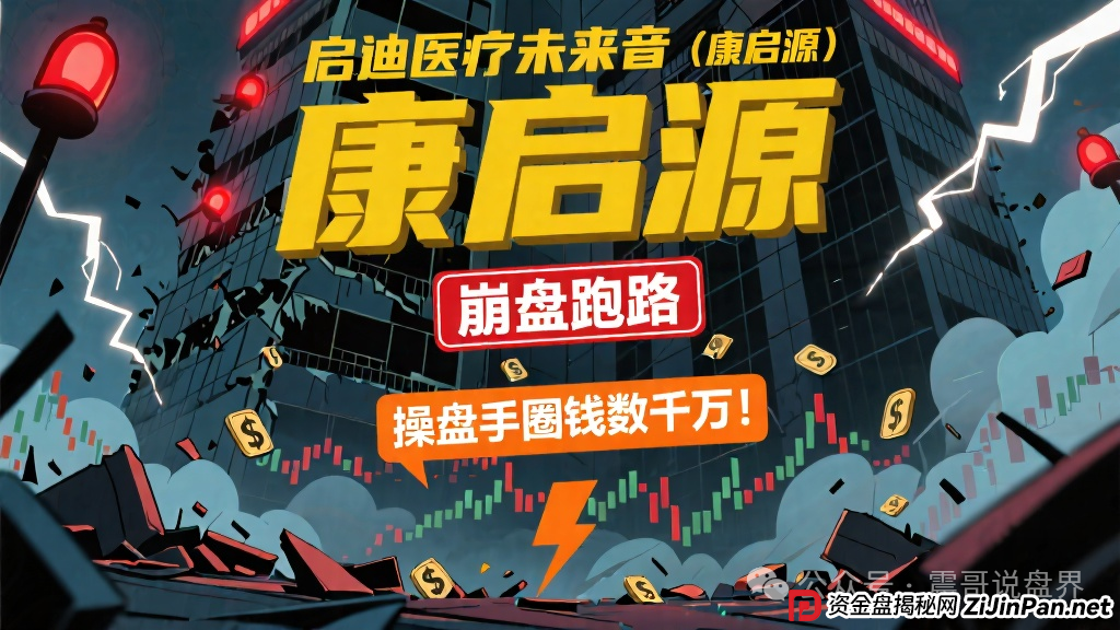 启迪医疗未来音（康启源）即将崩盘跑路，操盘手圈钱数千万！(1)