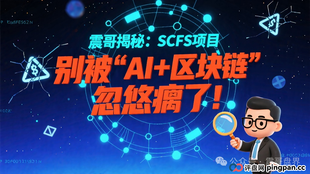 震哥揭秘：SCFS项目，别被＂AI+区块链＂忽悠瘸了！(1)