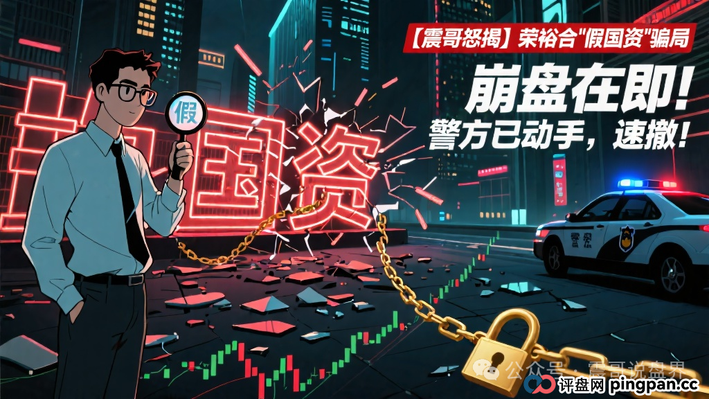 【震哥怒揭】荣裕合“假国资”骗局崩盘在即！警方已动手，速撤！(1)