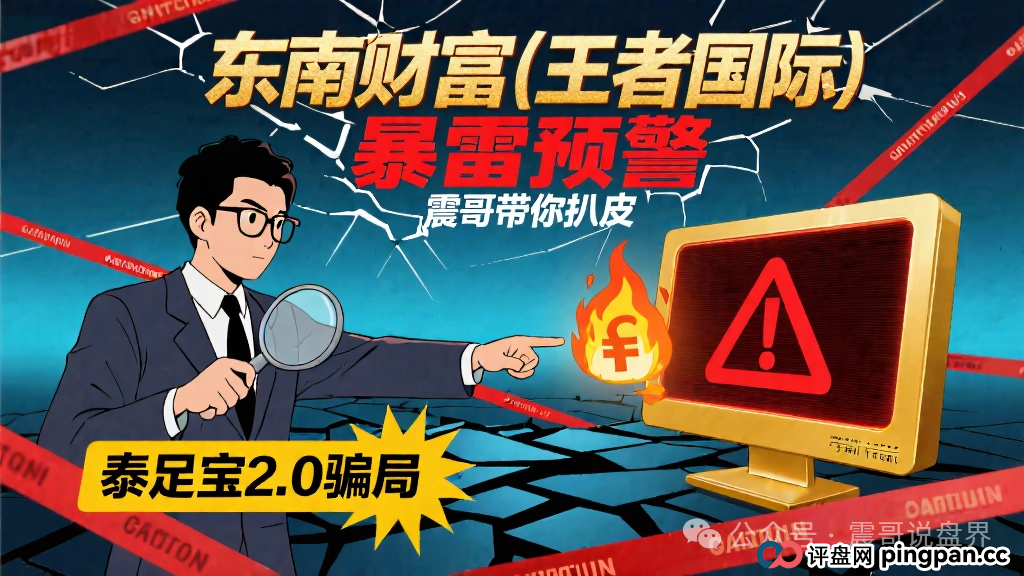 东南财富（王者国际）暴雷预警：震哥带你扒皮“泰足宝2.0”骗局(1)