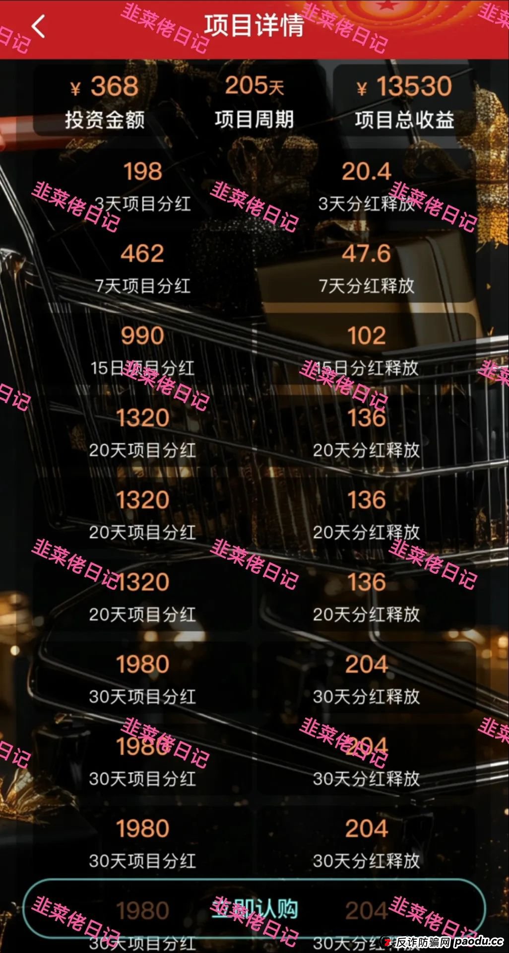 最新资金盘项目骗局曝光，投资中国、拼趣这2个诈骗项目随时可能卷钱跑路(3)