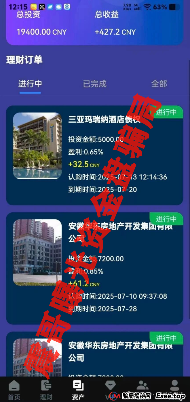 阿曼投资局（OIA）资金盘骗局，原龙鸣联盟导师所开，一轮圈韭菜盘(3)