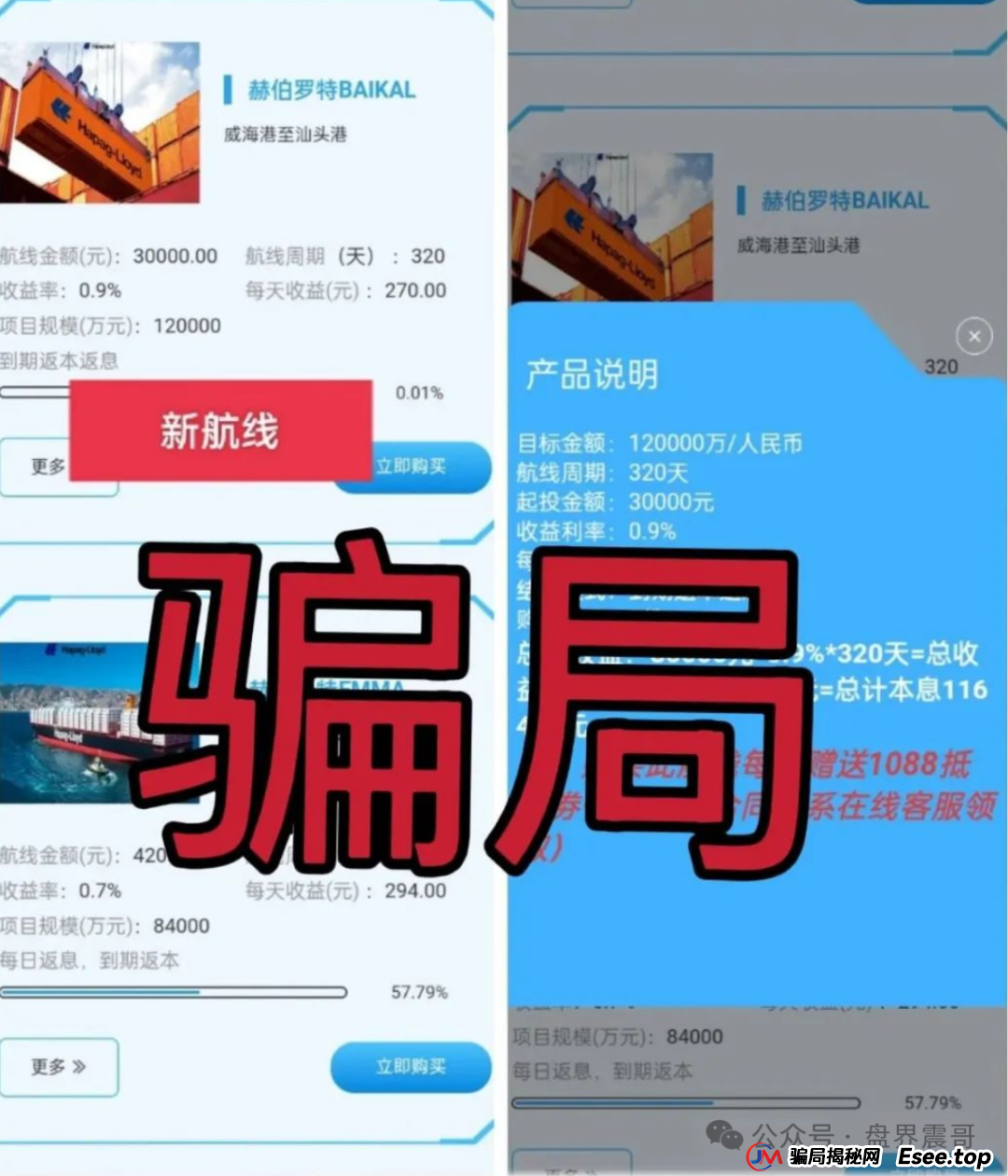 巢音世代/赫伯罗特航运/SNOW量化：震哥带你扒皮最新资金盘骗局(3)