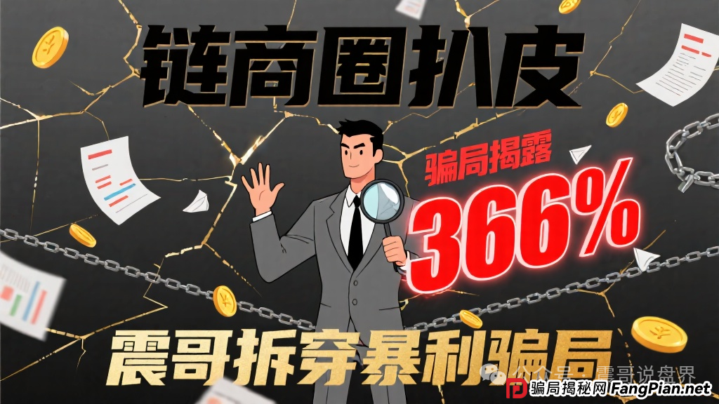 【链商圈扒皮】震哥带你拆穿这个365%暴利骗局！(1)