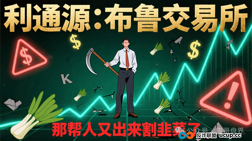利通源：布鲁交易所那帮人又出来割韭菜了！千万别上当(1)