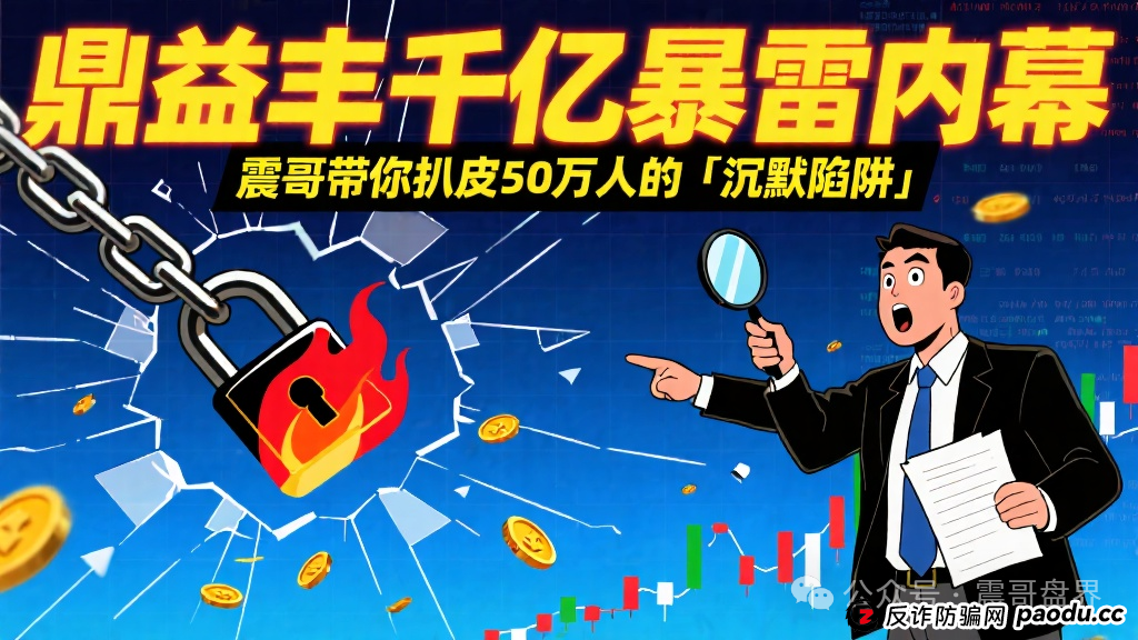 【独家】鼎益丰千亿暴雷内幕：震哥带你扒皮50万人的“沉默陷阱”(1)