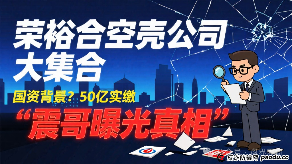 荣裕合最新消息：荣裕合空壳公司大集合，国资背景？50亿实缴，震哥曝光真相(1)