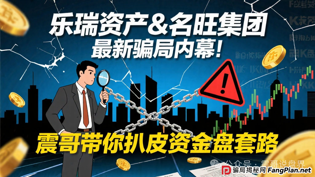 乐瑞资产&amp;amp;名旺集团最新骗局内幕！震哥带你扒皮资金盘套路(1)