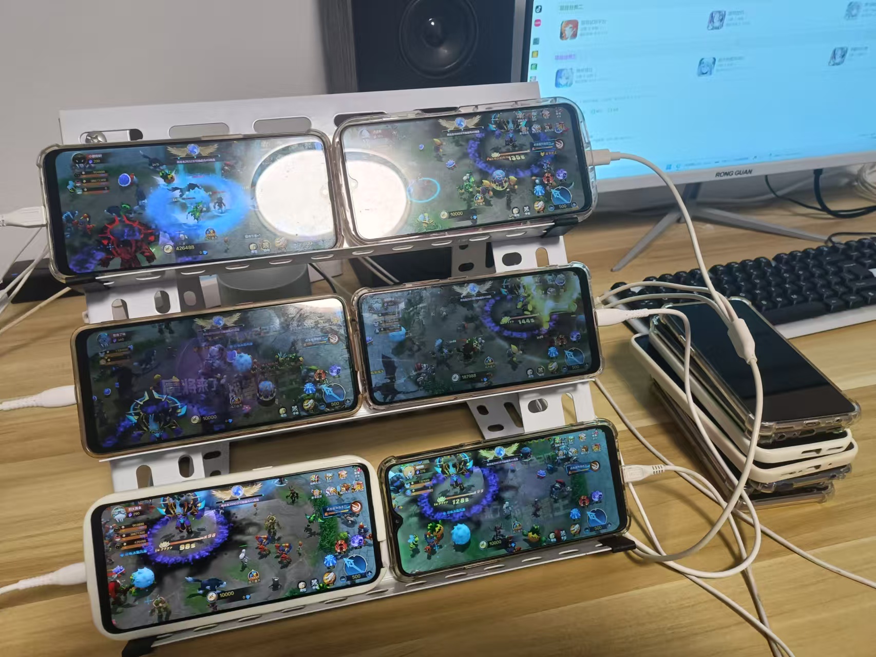 手游赚游戏挂机，单机可撸大毛1000-3000+多机翻倍(4)