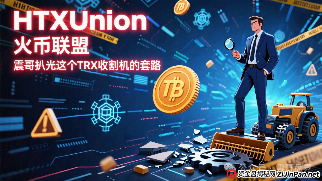 HTXUnion火币联盟：震哥扒光这个TRX收割机的套路(1)