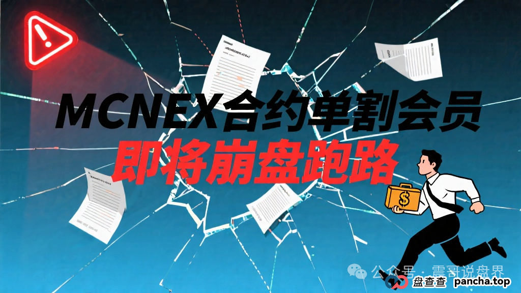 MCN Global改名MCNEX合约，单割会员，即将崩盘跑路