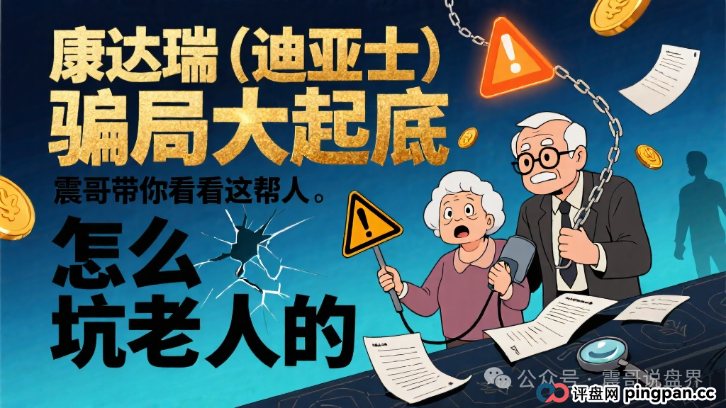 康达瑞（迪亚士）骗局大起底：震哥带你看看这帮人怎么坑老人的