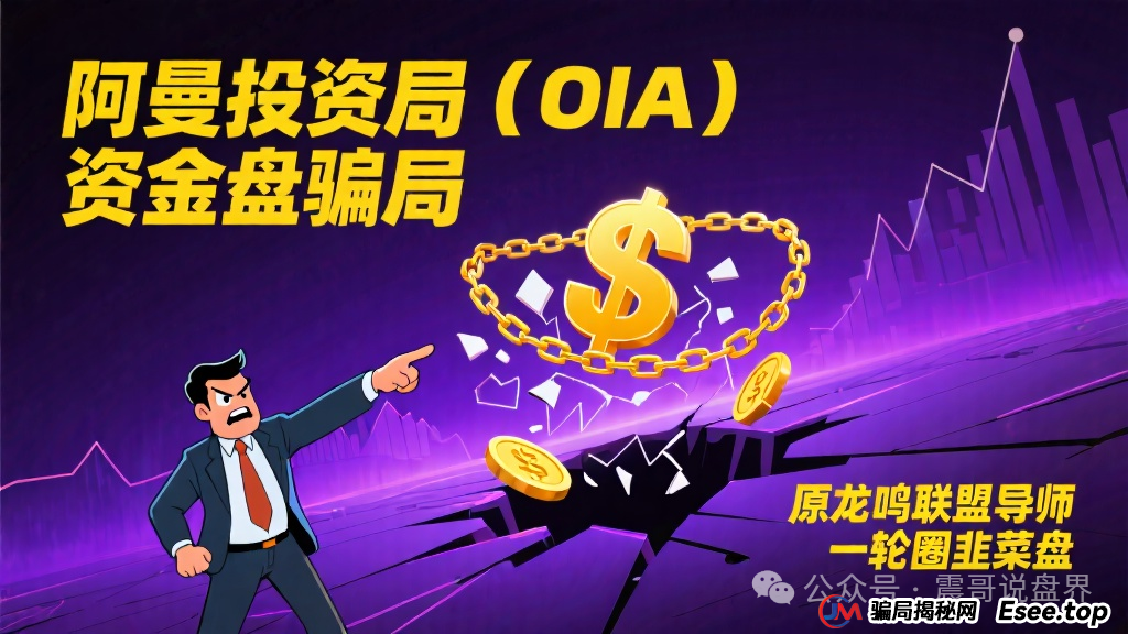 阿曼投资局（OIA）资金盘骗局，原龙鸣联盟导师所开，一轮圈韭菜盘