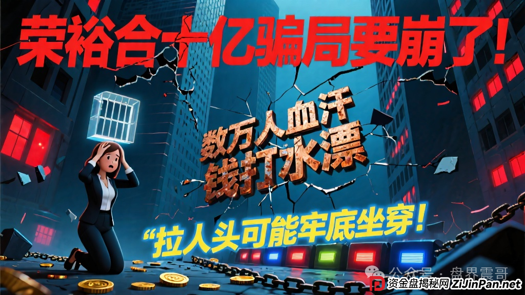 荣裕合十亿骗局要崩了！数万人血汗钱打水漂，拉人头可能牢底坐穿！(1)