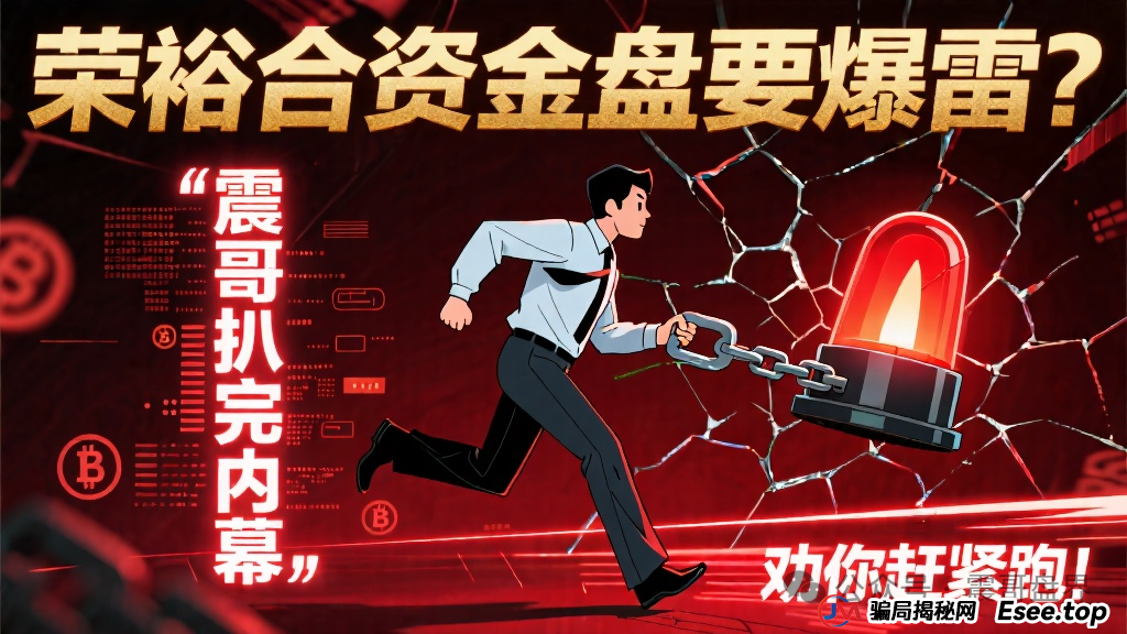 荣裕合是正规平台吗！荣裕合资金盘要爆雷？震哥扒完内幕劝你赶紧跑！(1)