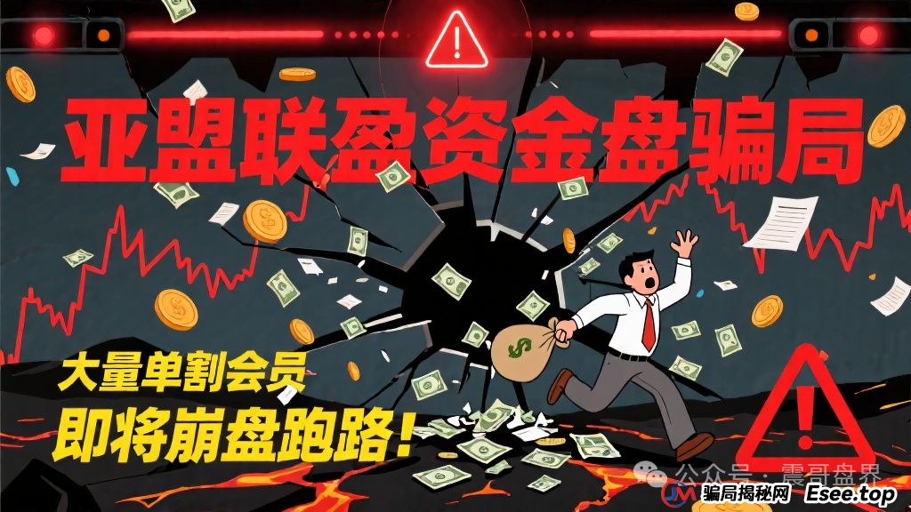 亚盟联盈资金盘骗局，大量单割会员，即将崩盘跑路！(1)