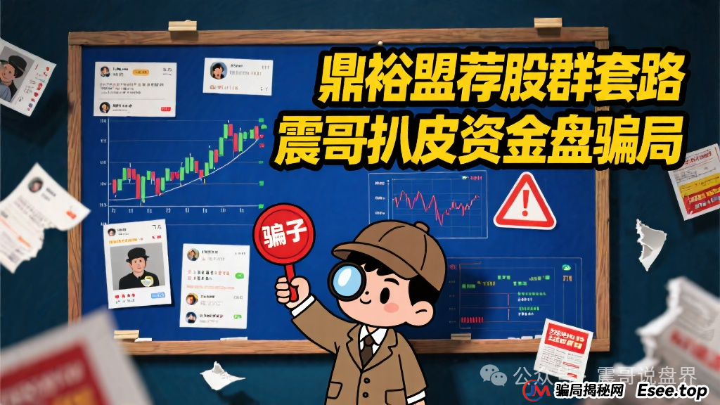 鼎裕盟杨岩泽荐股群套路，震哥带你扒皮这个资金盘骗局(1)