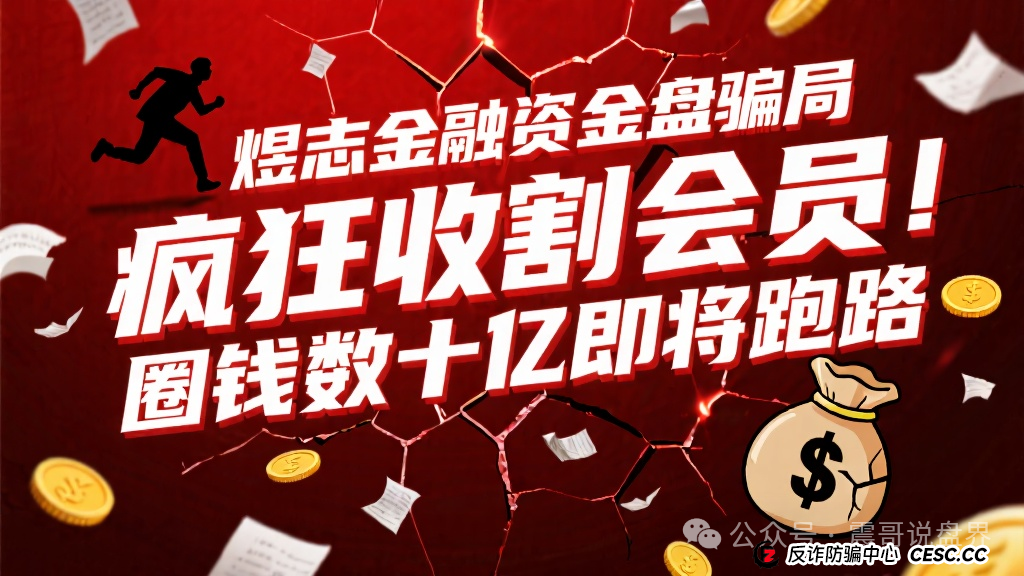煜志金融资金盘骗局，疯狂单割会员！圈钱数十亿即将跑路(1)