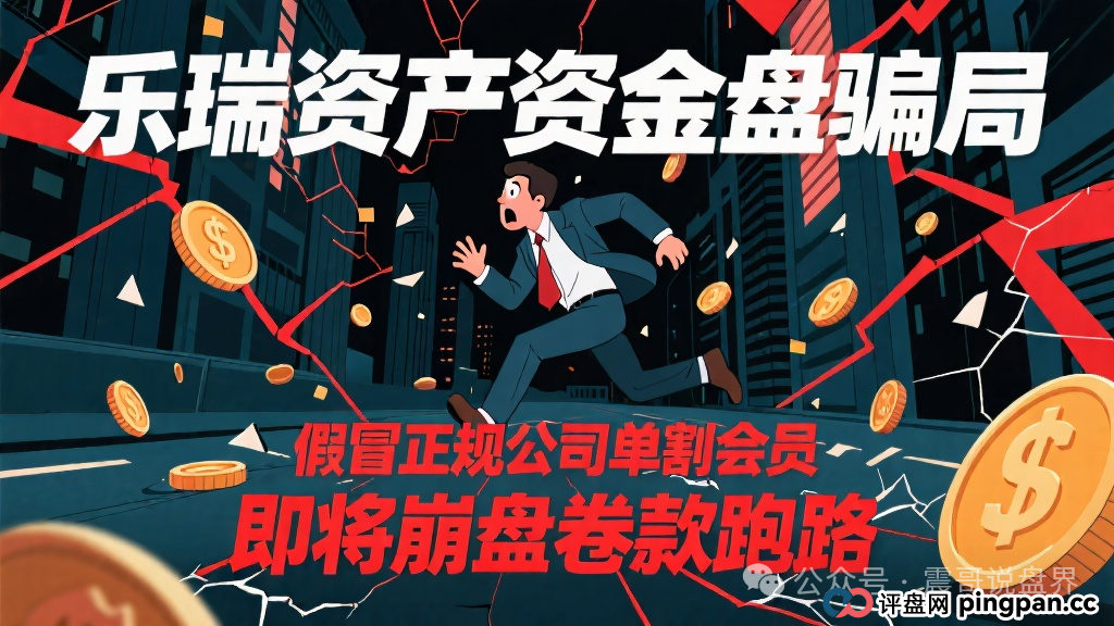 乐瑞资产资金盘骗局假冒正规公司，已经单割会员，即将崩盘跑路(1)