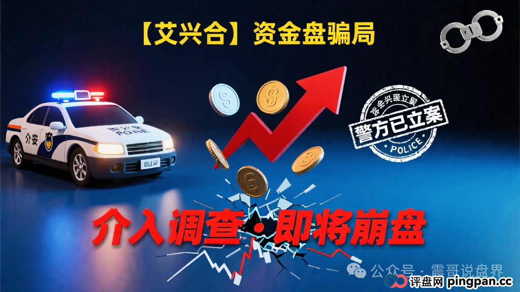 【艾兴合】已经被警方定性为资金盘骗局，已经介入调查，即将崩盘(1)