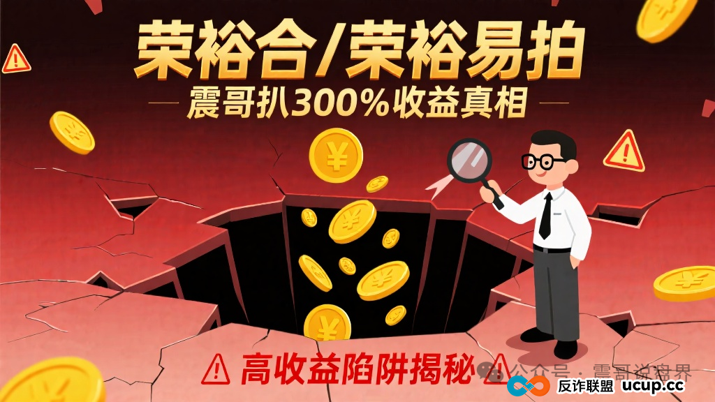荣裕合（荣裕易拍）：震哥带你扒一扒这个300%收益的坑(1)