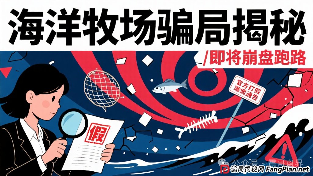红色预警：海洋牧场骗局揭秘，官方已经下场打假，即将崩盘跑路(1)