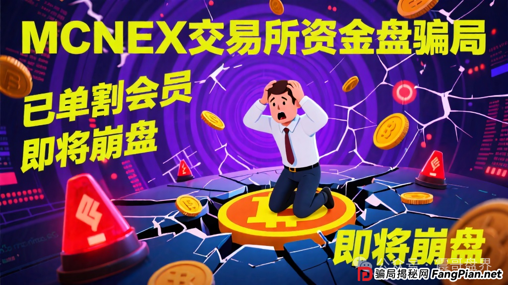 高度预警：MCNEX交易所资金盘骗局，已经单割会员，即将崩盘(1)