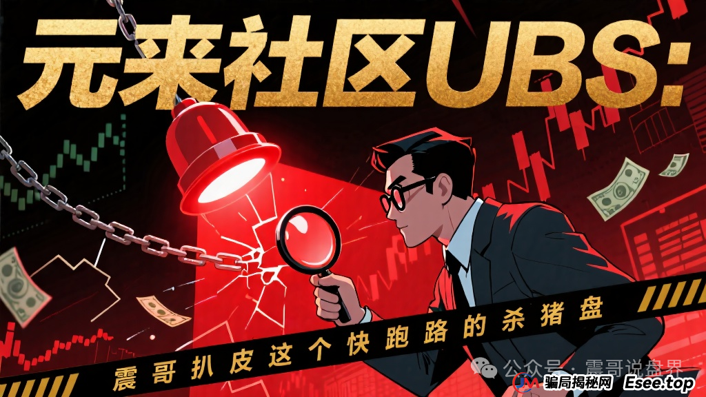 元来社区是正规公司吗？扒皮元来社区UBS，快跑路的杀猪盘，看到的速度远离(1)