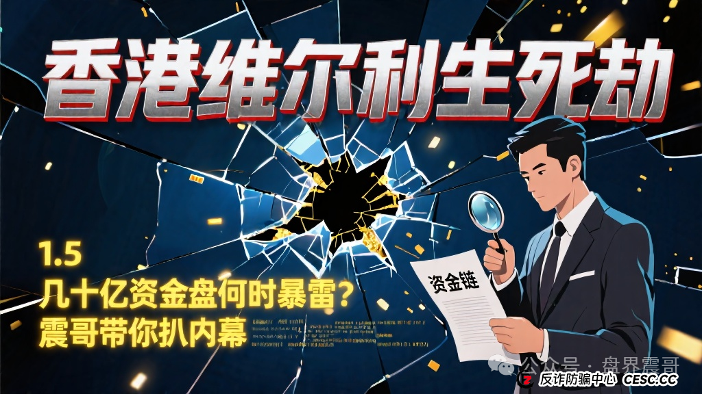 香港维尔利生死劫：几十亿资金盘何时暴雷？震哥带你扒内幕(1)