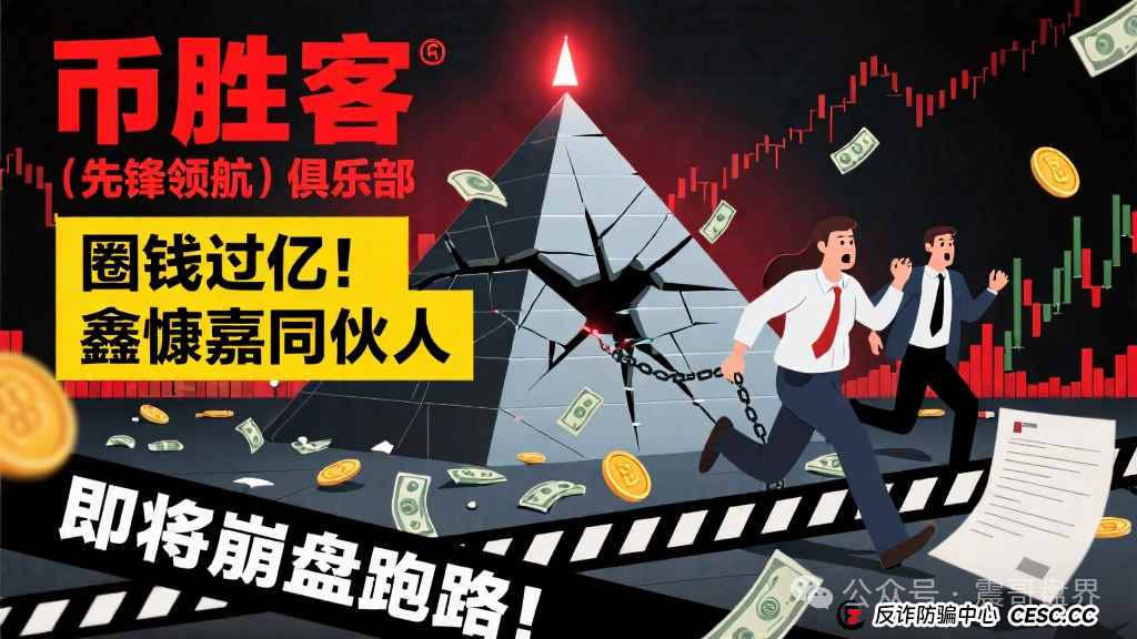 币胜客（先锋领航俱乐部）骗局揭秘，操盘手韩瑞龙已经圈了上亿资金，现在疯狂割会员，就要跑路了！(1)