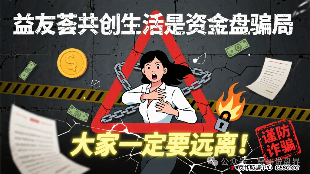 益友荟共创生活是资金盘骗局，大家一定要远离，谨防诈骗(1)