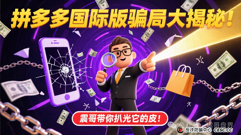 拼多多国际版（TEMU国际）骗局大揭秘！震哥带你扒光它的皮！(1)