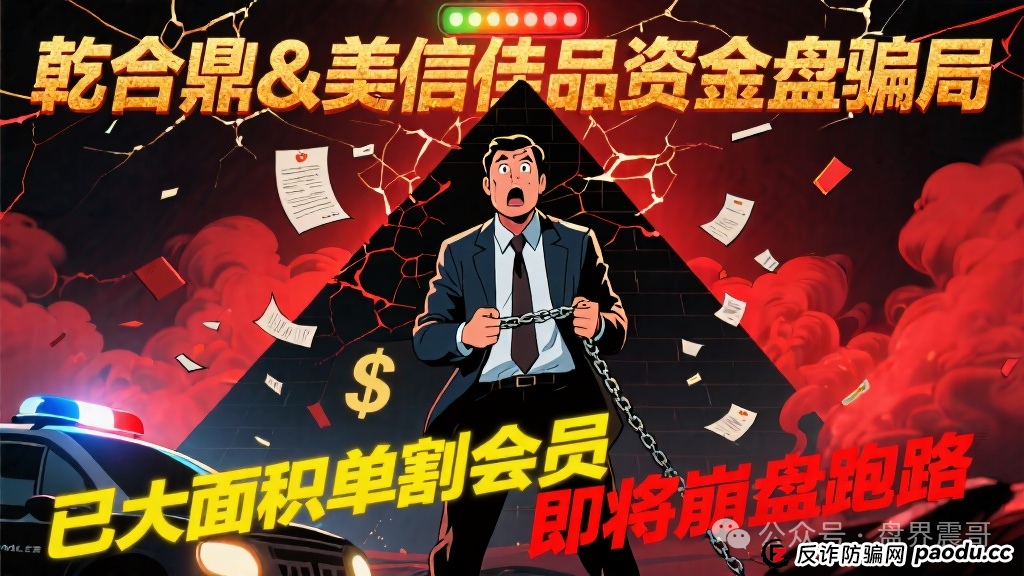 乾合鼎（兴红资管）&amp;美信佳品资金盘骗局，已经大面积单割会员，即将崩