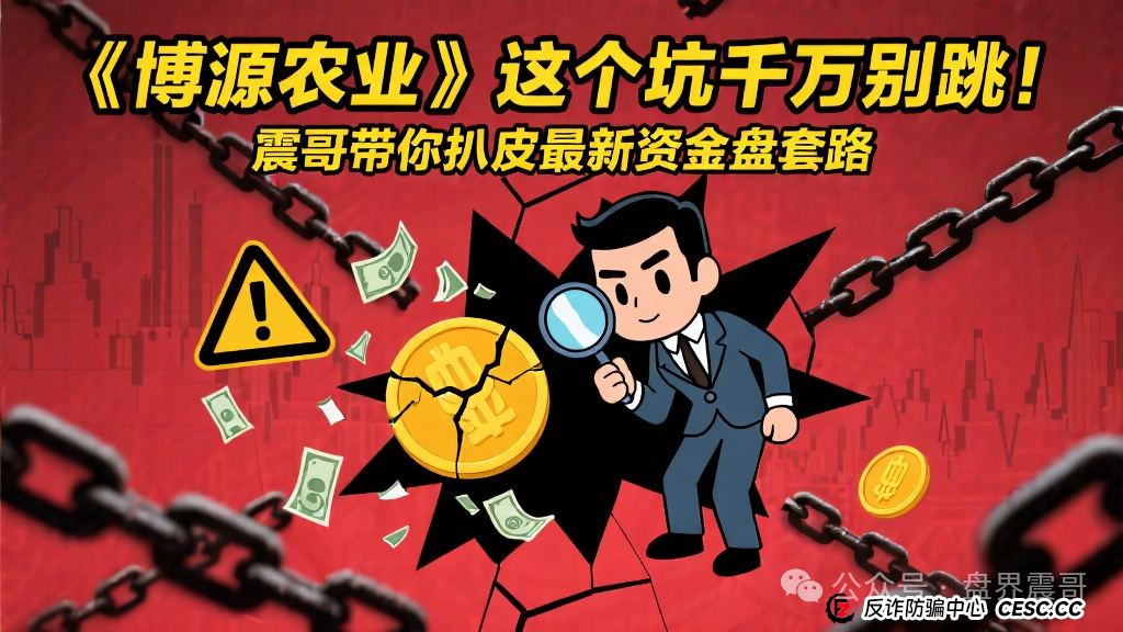 《博源农业》这个坑千万别跳！震哥带你扒皮最新资金盘套路