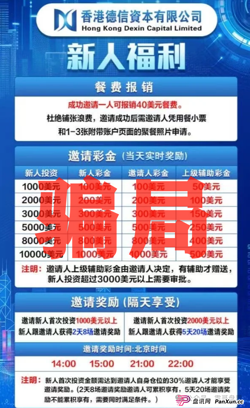 德信资本是资金盘诈骗，平移的重启项目，已经单割即将崩盘(4)