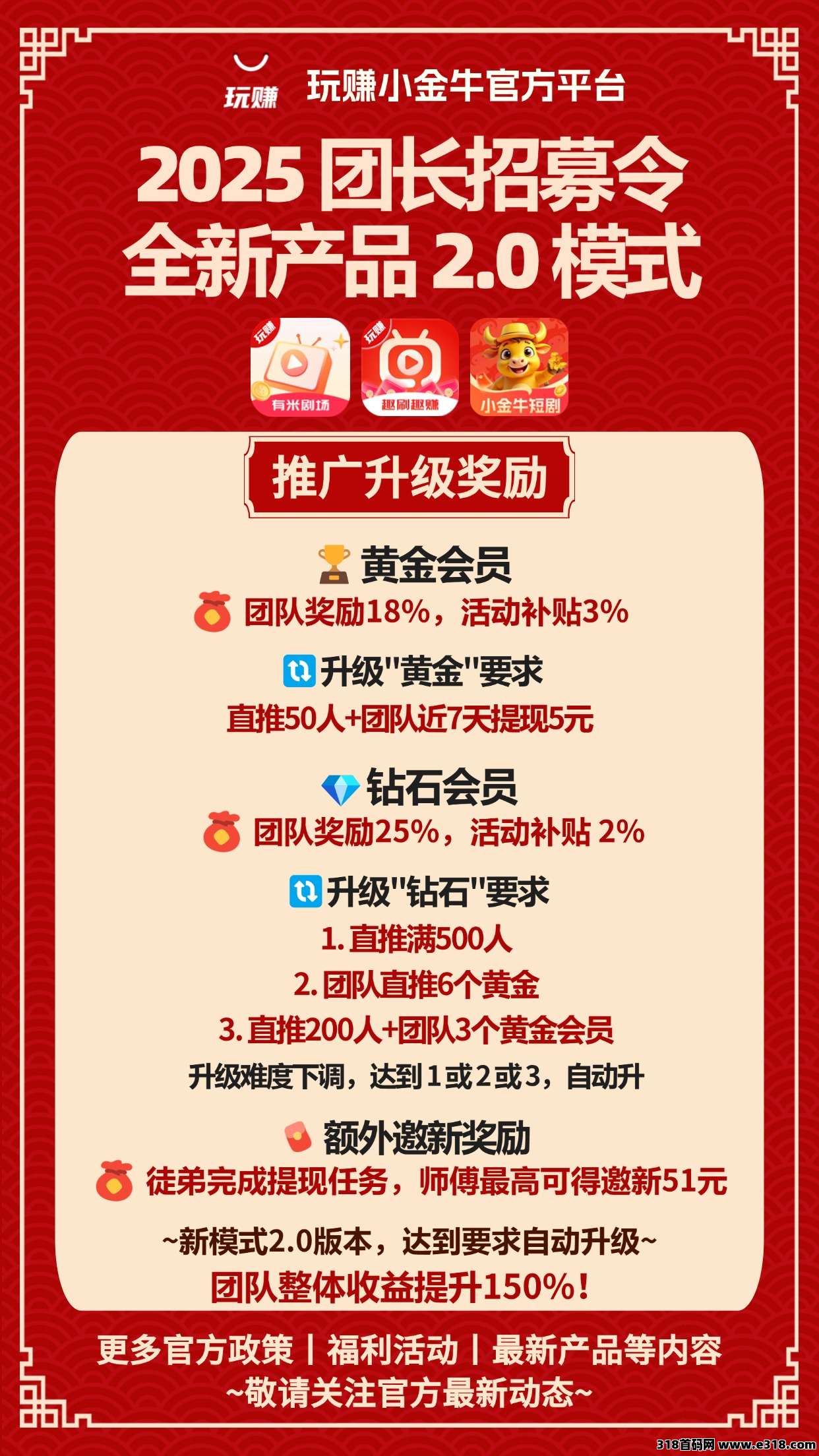 小金牛短剧2.0，不养机，根据教程操作收益高！开团收益更高！(4)