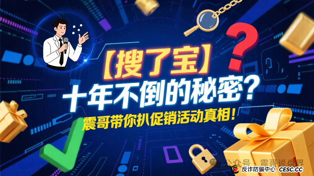 【搜了宝】十年不倒的秘密？震哥带你扒一扒这个＂促销活动＂的底(1)