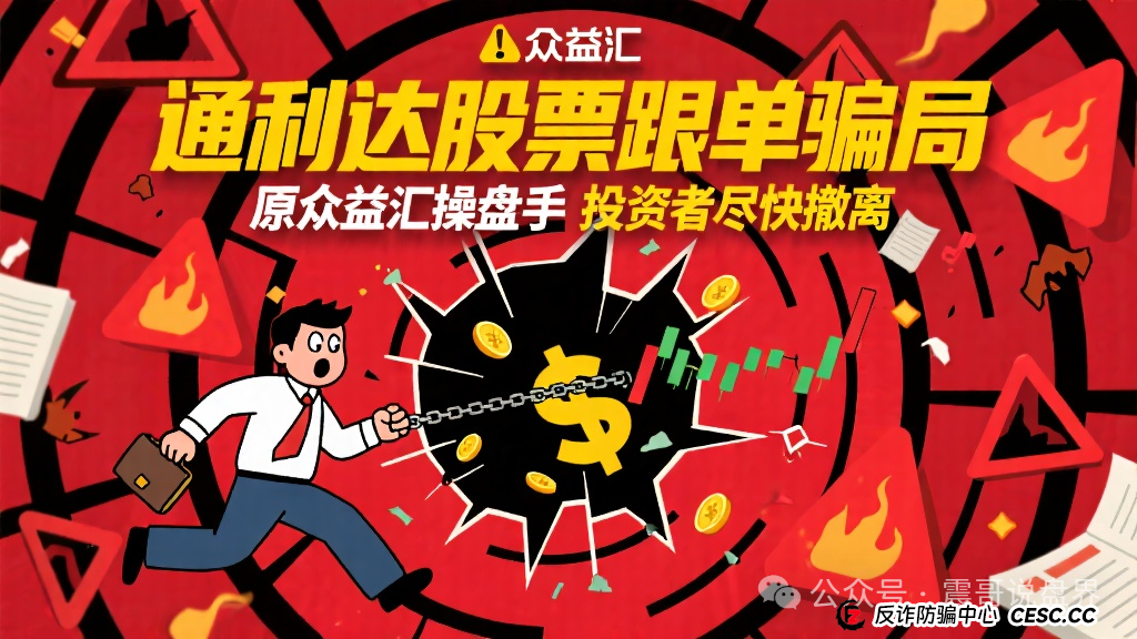 通利达股票跟单一轮圈资金盘骗局，原众益汇操盘，尽快撤离(1)