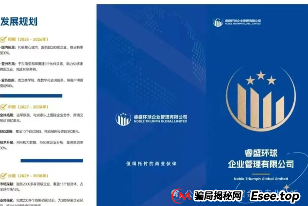 关于“睿盛环球＂项目的情况我必须提醒大家警惕这个高风险资金盘。该项目前身曾用名＂博瑞通＂＂晟盛环球＂频繁更名是典型资金盘特征。(1)